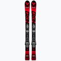 Sci da discesa per bambini Rossignol Hero Multi Event + attacchi XP7 rosso 10