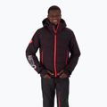 Giacca da sci Rossignol Hero Depart nera/rossa da uomo