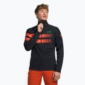 Felpa Rossignol Hero Clim uomo nero/rosso