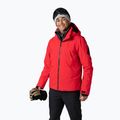 Giacca da sci sportiva Rossignol Controle da uomo, rosso