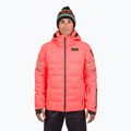 Giacca da sci Rossignol Hero Depart rosso neon da uomo