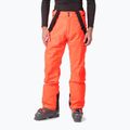 Pantaloni da sci Rossignol Hero da uomo rosso neon