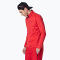 Rossignol Classique 1/2 Zip sport uomo rosso manica lunga termica 4