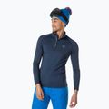 Rossignol Classique 1/2 Zip manica lunga termica da uomo, blu scuro