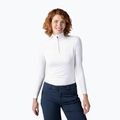 Maglia termica da donna Rossignol Classique 1/2 Zip white