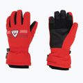 Guanto da sci Rossignol Jr Roc Impr G sport rosso da bambino