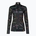 Rossignol Booster 1/2 Zip Top termico a maniche lunghe da donna 100 nero 7