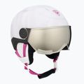 Rossignol Casco da sci per bambini Whoopee Visor Impacts bianco