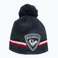 Cappello invernale Rossignol Rooster Pompon da uomo, blu scuro 5