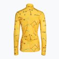 Rossignol Booster 1/2 Zip Top donna thermal active a maniche lunghe 100 giallo 7