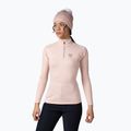 Rossignol Classique 1/2 Zip rosa cipria donna a maniche lunghe termiche