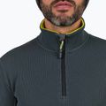 Rossignol Cieloalto Fleece Uomo Felpa da sci mezza zip grigio onice 5