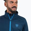 Felpa Rossignol Blackside Fleece Fz da uomo, blu scuro 4