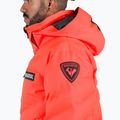 Giacca da sci Rossignol Hero Blackside Puffy da uomo rosso neon 15