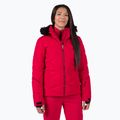 Giacca da sci donna Rossignol Staci Pearly Jkt rosso rubino