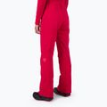 Pantaloni da sci donna Rossignol Staci rosso rubino 3