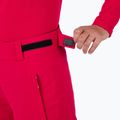 Pantaloni da sci donna Rossignol Staci rosso rubino 4