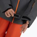 Giacca da sci Rossignol Strawpile Jr da bambino grigio onice 10