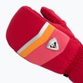 Guanto da sci Rossignol da donna New Piste M rosso rubino 4