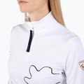 Felpa da sci donna Rossignol Booster 1/2 Zip Top bianco 5