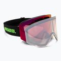 Maschera da sci Rossignol Otava Hero black/persimmon/pink