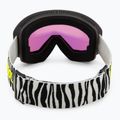 Maschera da sci Rossignol Otava zebra/purple 3