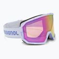 Maschera da sci Rossignol Essential white/pink
