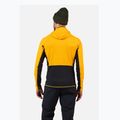 Felpa uomo Rossignol Blackside Mix Full Zip Hoodie Fleece saffron yellow 3