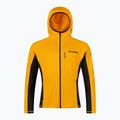 Felpa uomo Rossignol Blackside Mix Full Zip Hoodie Fleece saffron yellow 8