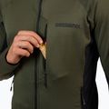 Felpa uomo Rossignol Blackside Mix Full Zip Hoodie Fleece olive shadow 7