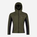 Felpa uomo Rossignol Blackside Mix Full Zip Hoodie Fleece olive shadow 8