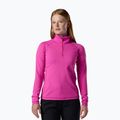 Pile donna Rossignol Mid Layer Stretch Half Zip electric fuchsia