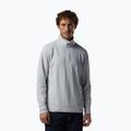 Felpa da sci uomo Rossignol Mid Layer Stertch Half Zip light grey