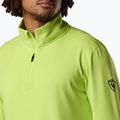 Felpa da sci uomo Rossignol Mid Layer Stertch Half Zip wild lime 5
