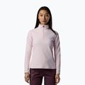 Pile donna Rossignol Mid Layer Stretch Half Zip pale lilac