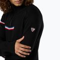Maglione da uomo Rossignol Odysseus Half Zip Merino black 5