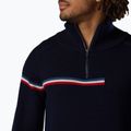 Maglione da uomo Rossignol Odysseus Half Zip Merino dark navy 5