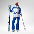 Giacca da sci da donna Rossignol JCC Corduroy Down white 2