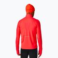 Felpa da uomo Rossignol Hero Half Zip First Layer neon red 4