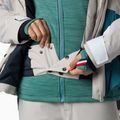 Giacca da sci da donna Rossignol Snowdazzle Belted silver cloud 14