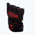 Guanti interni Venum Gel Kontact Quick Wraps nero/rosso 3