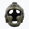 Casco da boxe Venum Elite khaki camo 5