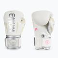 Guantoni da boxe Venum Elite bianco/argento 3