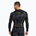 Venum Razor Rashguard da uomo a maniche lunghe nero/oro 2
