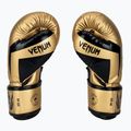 Guanti da boxe Venum Elite oro/nero 3