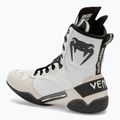 Scarpe da boxe Venum Elite bianco/nero 3