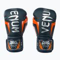 Guanti da boxe Venum Elite blu/argento/arancione