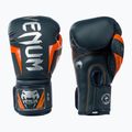 Guanti da boxe Venum Elite blu/argento/arancione 3