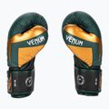 Guanti da boxe Venum Elite verde/bronzo/argento 3