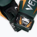 Guanti da boxe Venum Elite verde/bronzo/argento 4